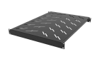 UCL STS-2-80kg-RAL9005 Полка стационарная в шкафы глубиной 1200 мм, нагрузка до 80 кг, черная, Uncomline