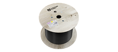 UCLP SF/FTP Cat 7 Ко ZH/ZH нг(А)-HF 4x2x0,64 BK-IN/OUT-305 Кабель парной скрутки, экран., кат. 7, 4x2x0,64 мм, ZH/ZH нг(А)-HF, внутр./внеш., бронир., черный, 305 м, Uncomline